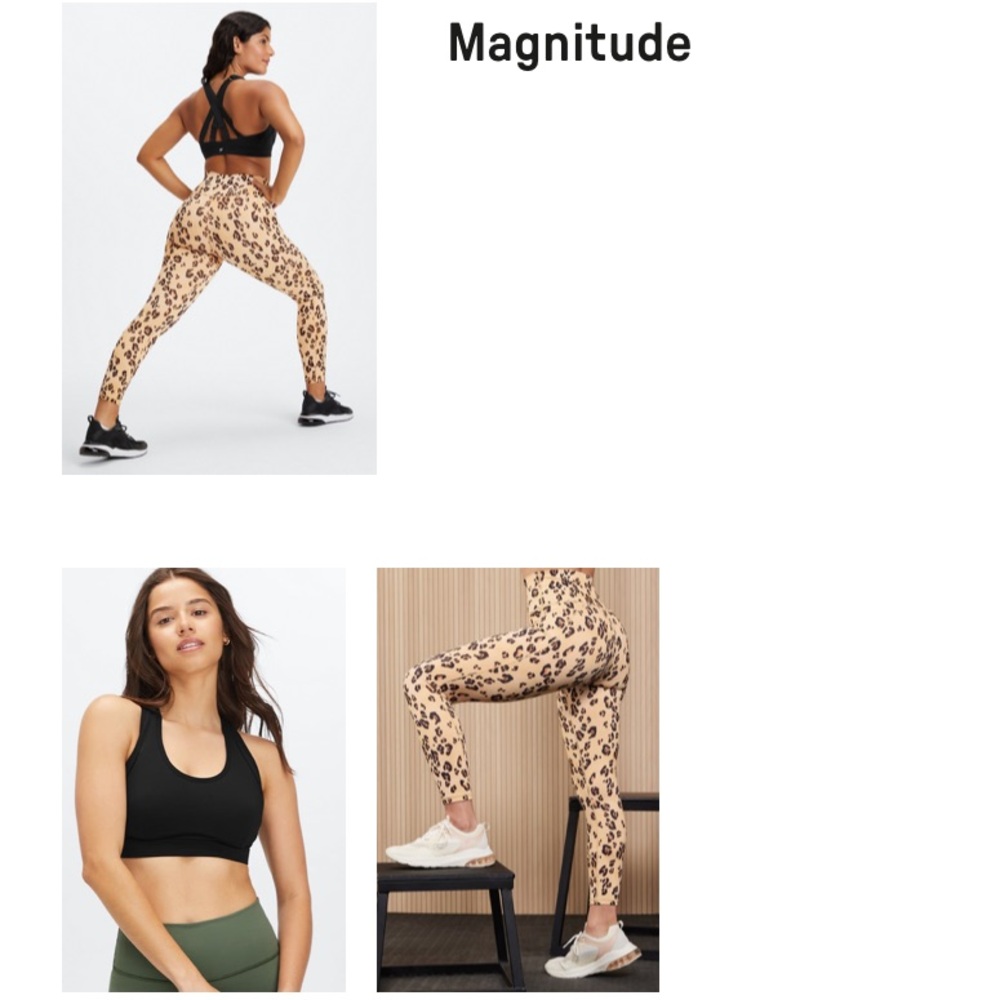 Fabletics 1XL Leopard Leggings